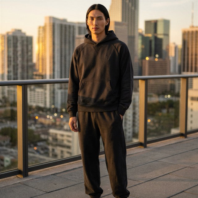 SILENT Tapered Jogger – Black | Men