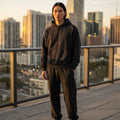 SILENT Oversized Hoodie & Jogger Set – Black | Men