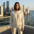 WORN Oversized Hoodie & Jogger Set – Tan | Women