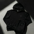 SILENT Oversized Hoodie & Jogger Set – Black | Women
