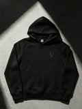 SILENT Oversized Hoodie – Black | Men